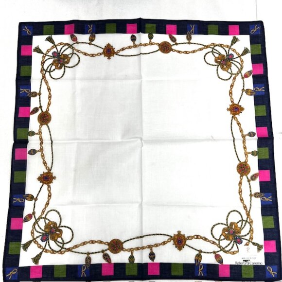 (2) New Roberta G & Roberta DiCamana hankerchief 17" Beige Olive bow tie (13) - Picture 7 of 8